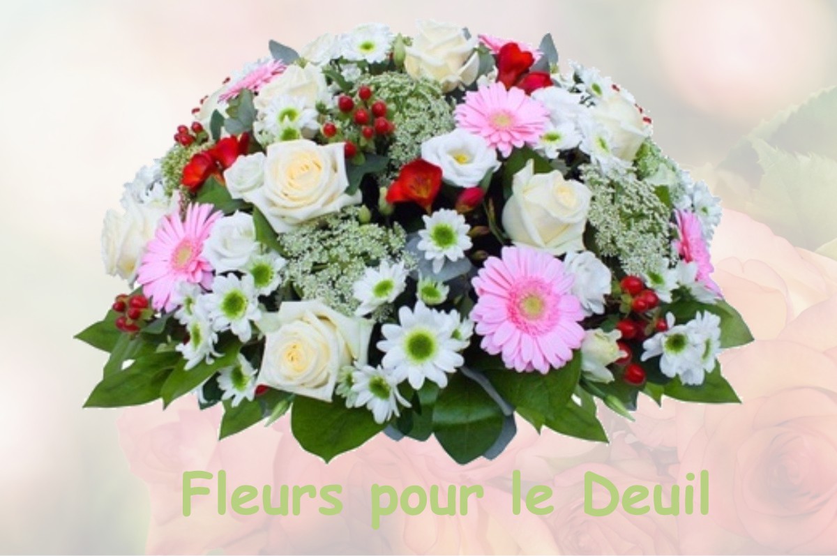 fleurs deuil BERNAC-DEBAT